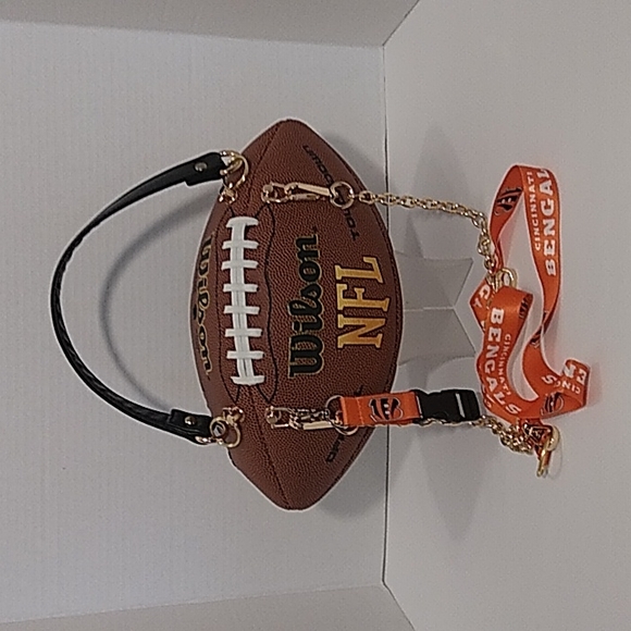 NFL Bengals Domed Crossbody